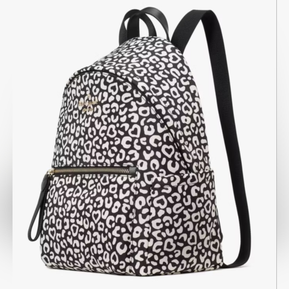 KATE SPADE Chelsea Leopard Backpack - Picture 3 of 9